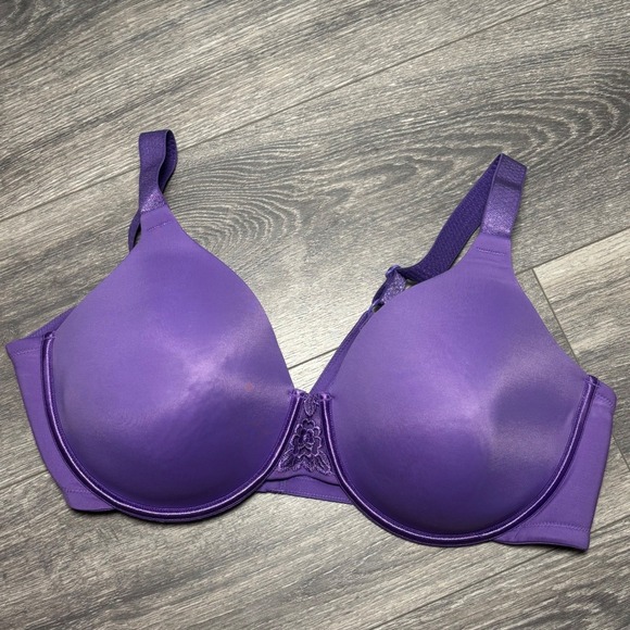 Vanity Fair Other - Vanity Fair Beautiful Benefits Purple Full Figure Underwire Bra 76380 44C